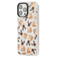 French Bulldog Watercolour Pattern