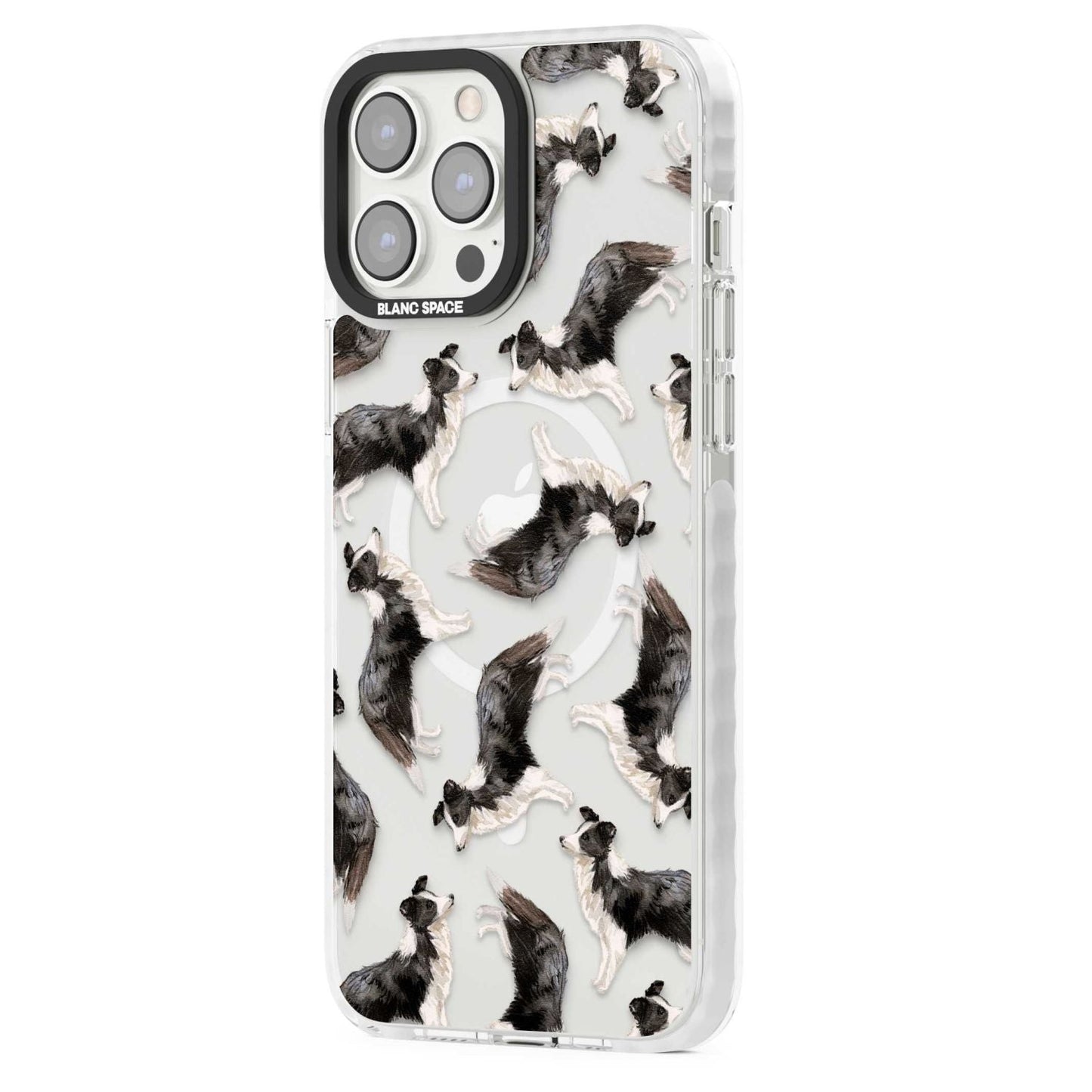 Border Collie Pattern Watercolour