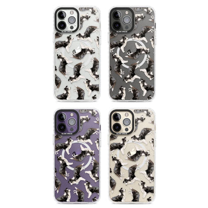 Border Collie Pattern Watercolour