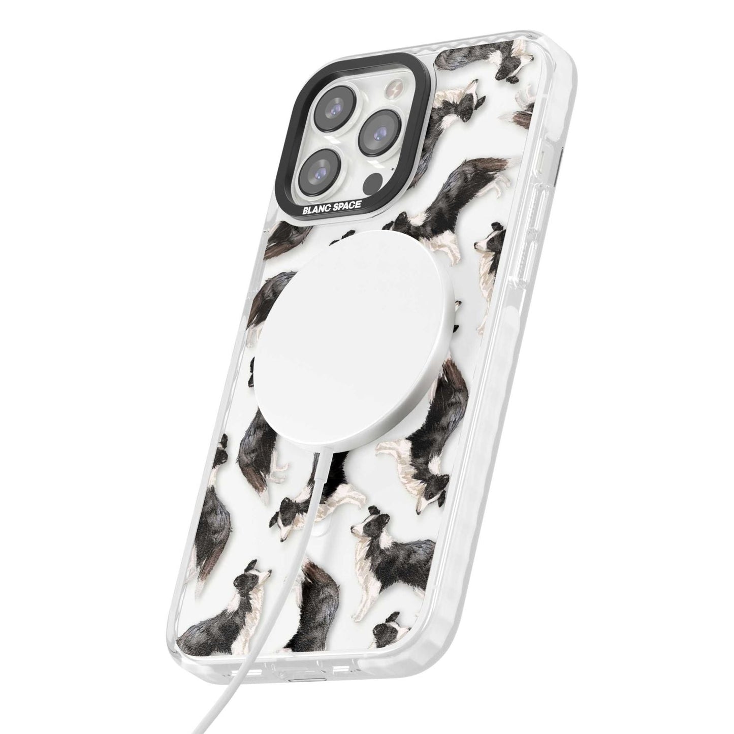 Border Collie Pattern Watercolour