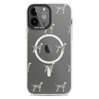 Motif de chien dalmatien
