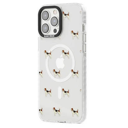 Motif de chien Beagle