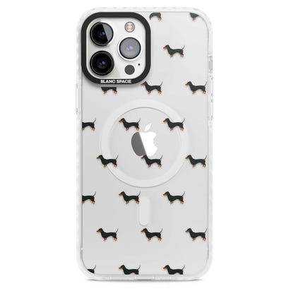 Dachshund Pattern Clear