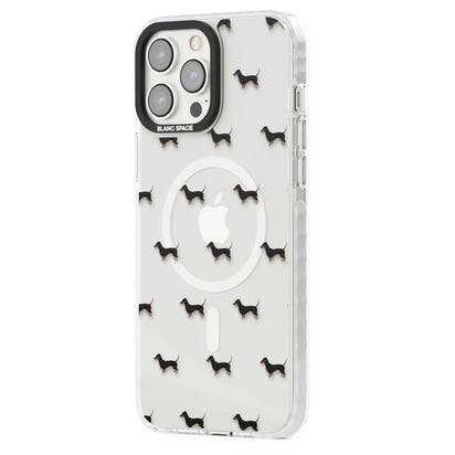 Dachshund Pattern Clear