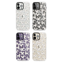 Pudel-Aquarellmuster