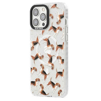 Beagle Watercolor Pattern