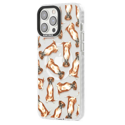 Boxer-Aquarell-Hundemuster