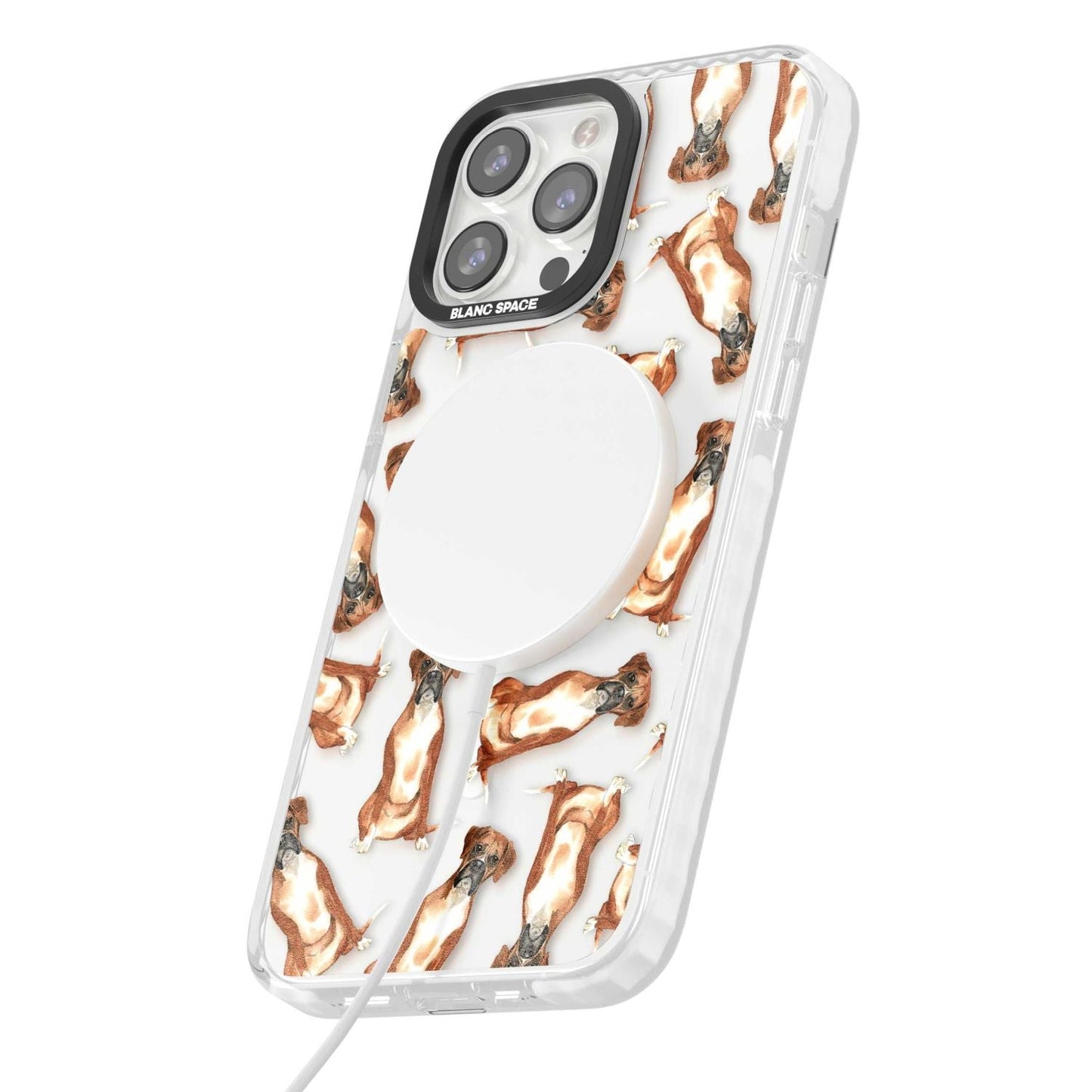 Boxer-Aquarell-Hundemuster