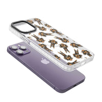 Doberman Watercolor Dog