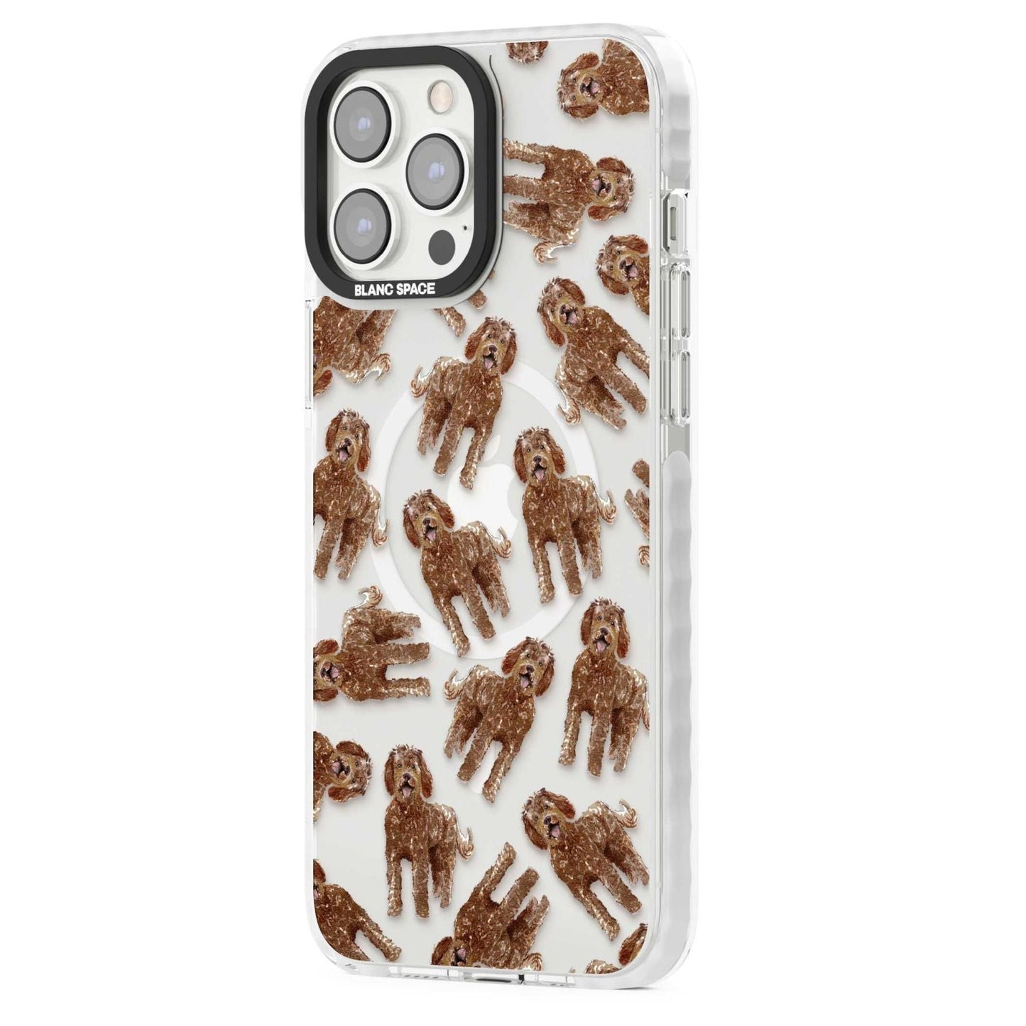 Labradoodle Brown Pattern