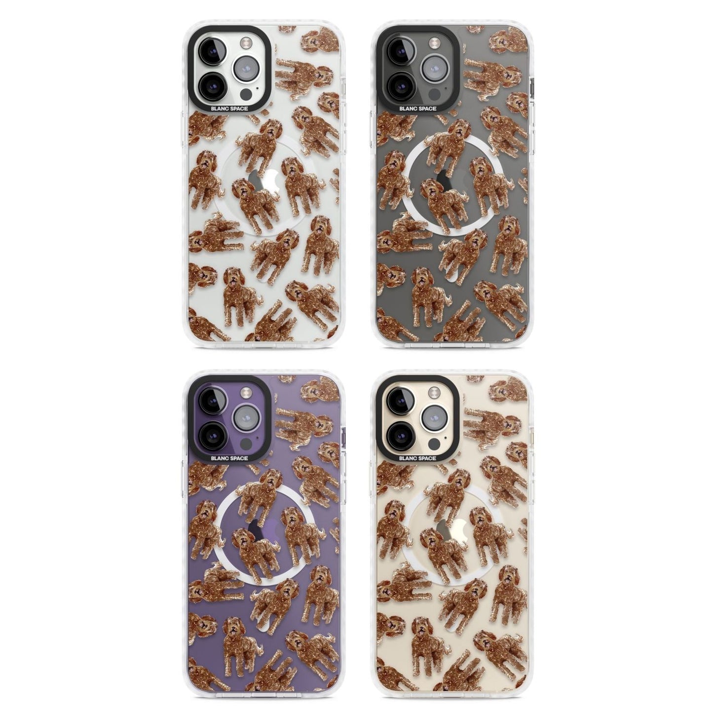 Labradoodle Brown Pattern