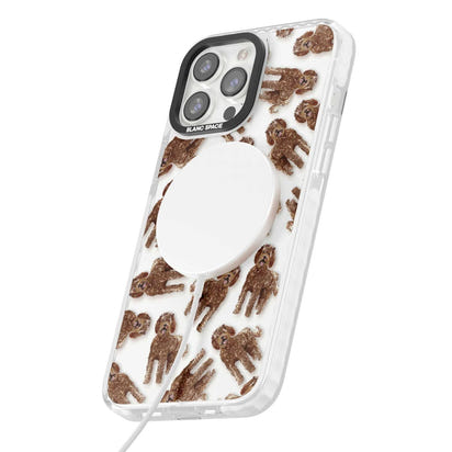 Labradoodle Brown Pattern