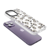 Aquarellzeichnung eines Zwergschnauzers