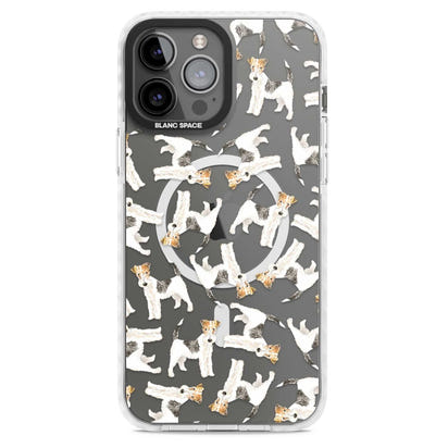 Wire Haired Fox Terrier Dog Pattern