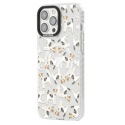 Wire Haired Fox Terrier Dog Pattern