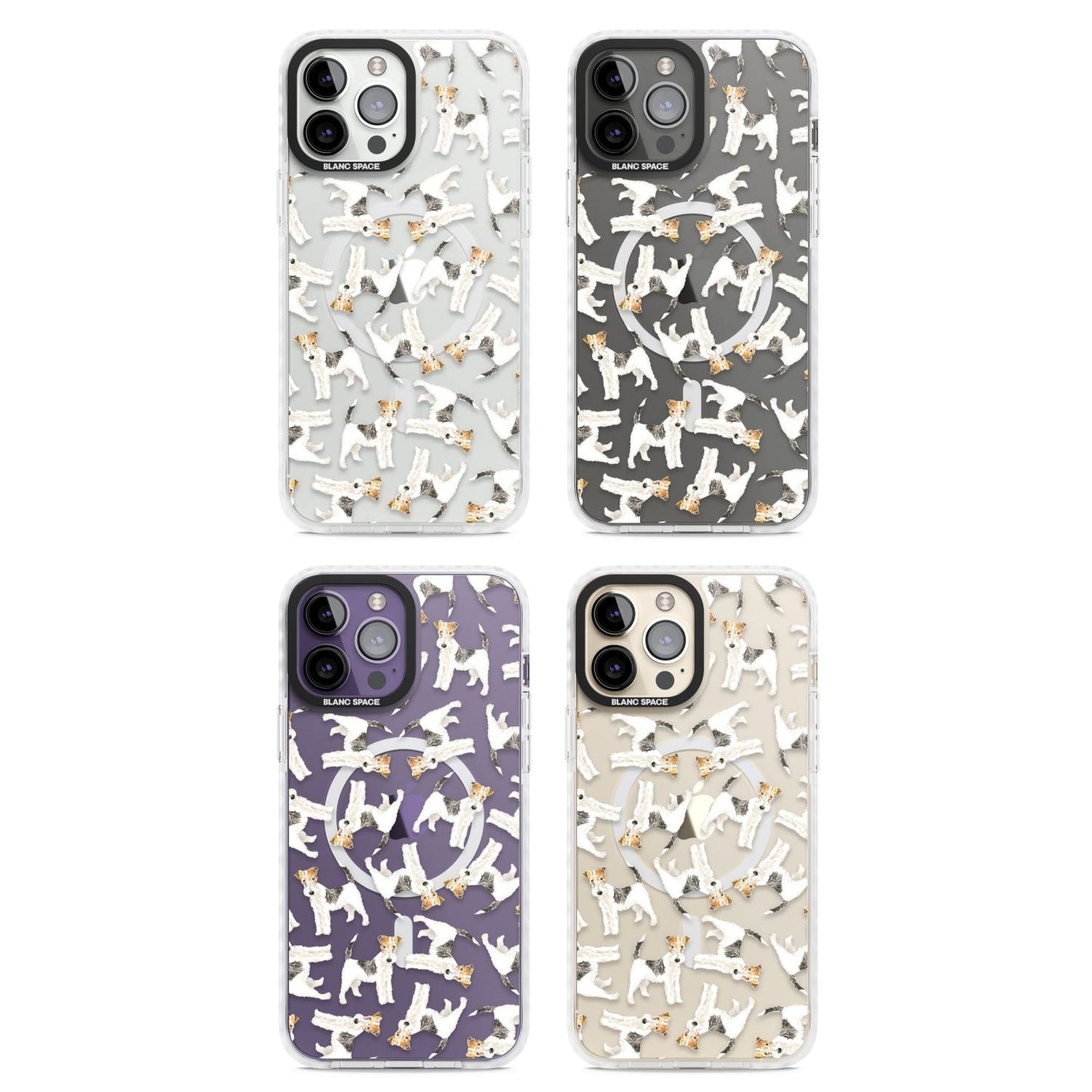 Wire Haired Fox Terrier Dog Pattern