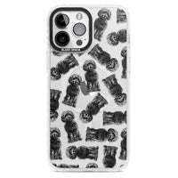 Black Cockapoo Watercolor