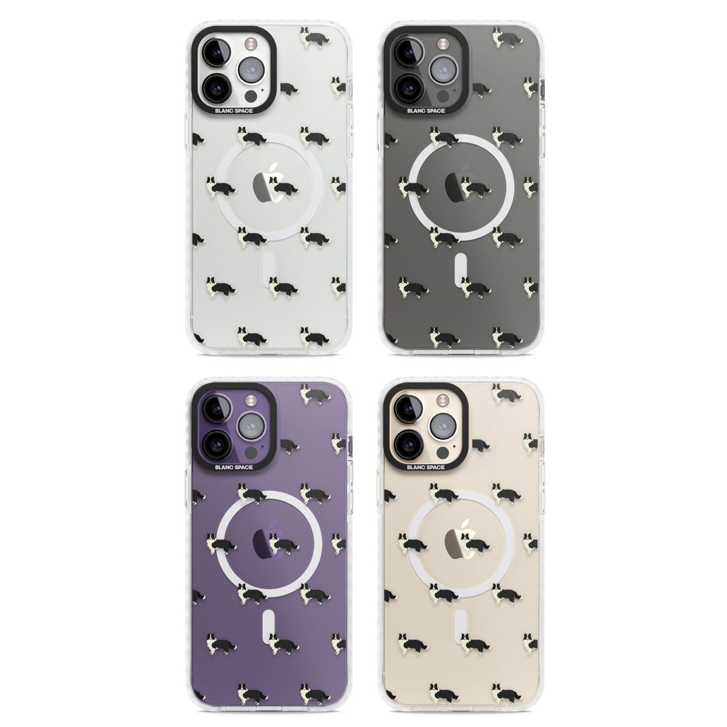 Border Collie Pattern Clear