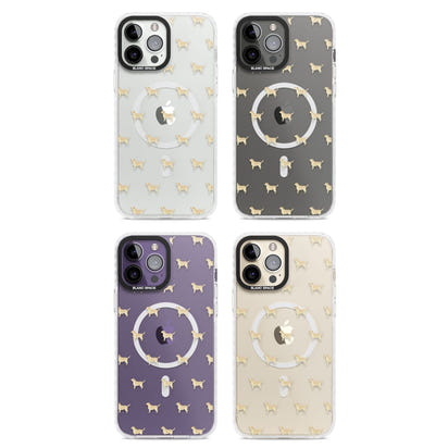 Tan Labrador Dog Pattern