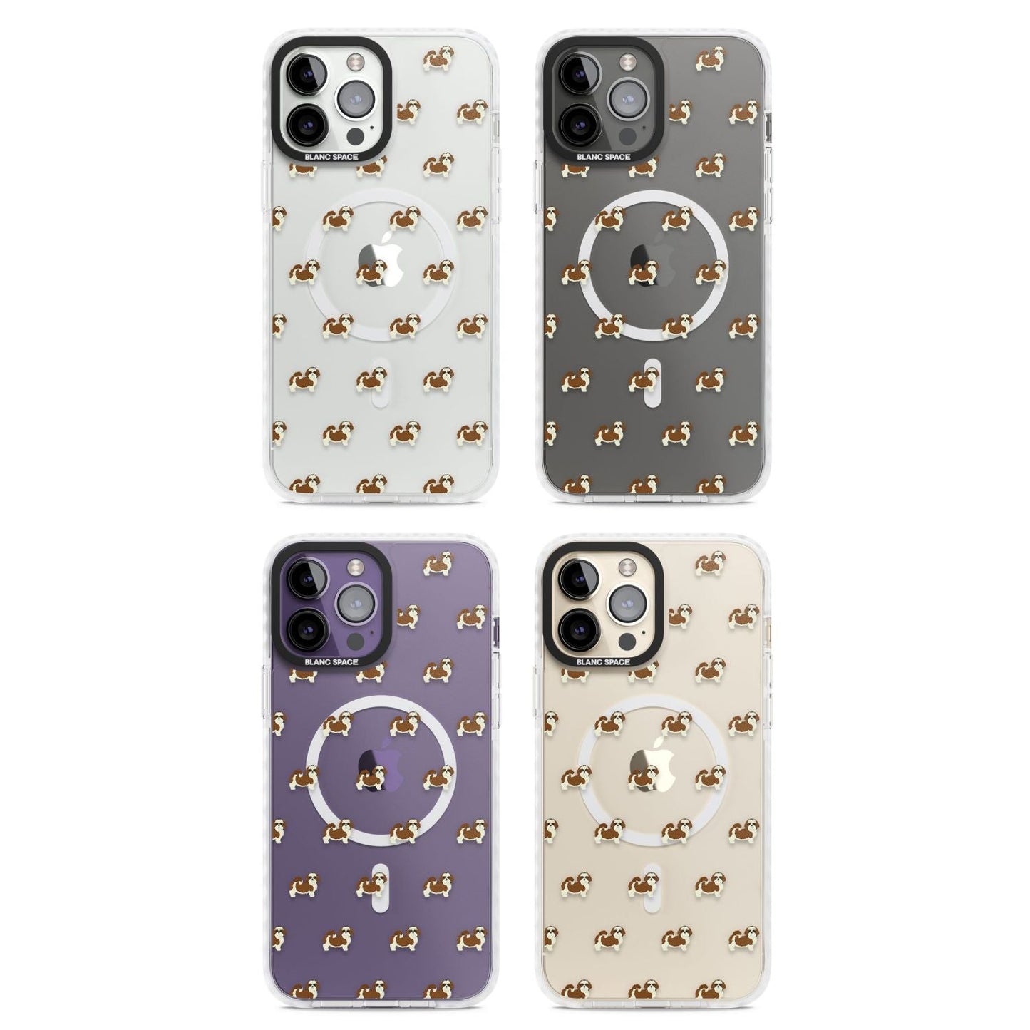 Shih Tzu Pattern Clear