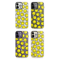 Motif de visage souriant