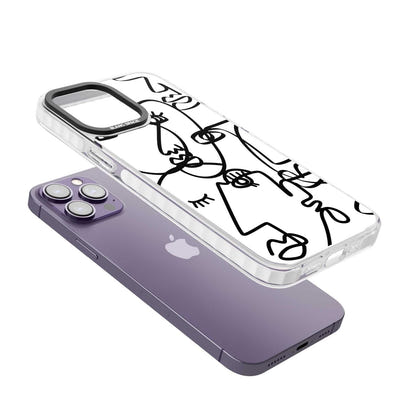 Art abstrait en noir et blanc