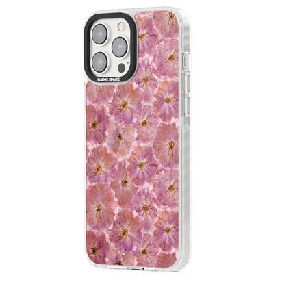 Grandes fleurs roses