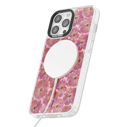 Grandes fleurs roses