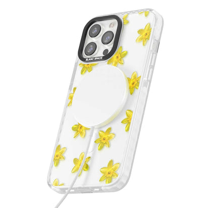 Daffodils Transparent Pattern