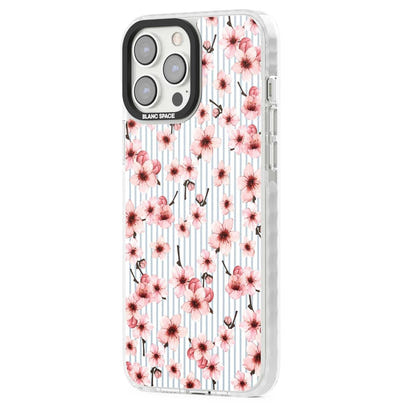 Rayures de fleurs de cerisier