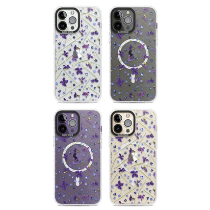 Pressed Violet Flower