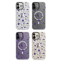 Pressed Violet Flower