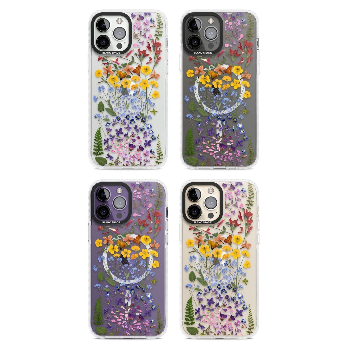 Pressed Wildflower Stripe