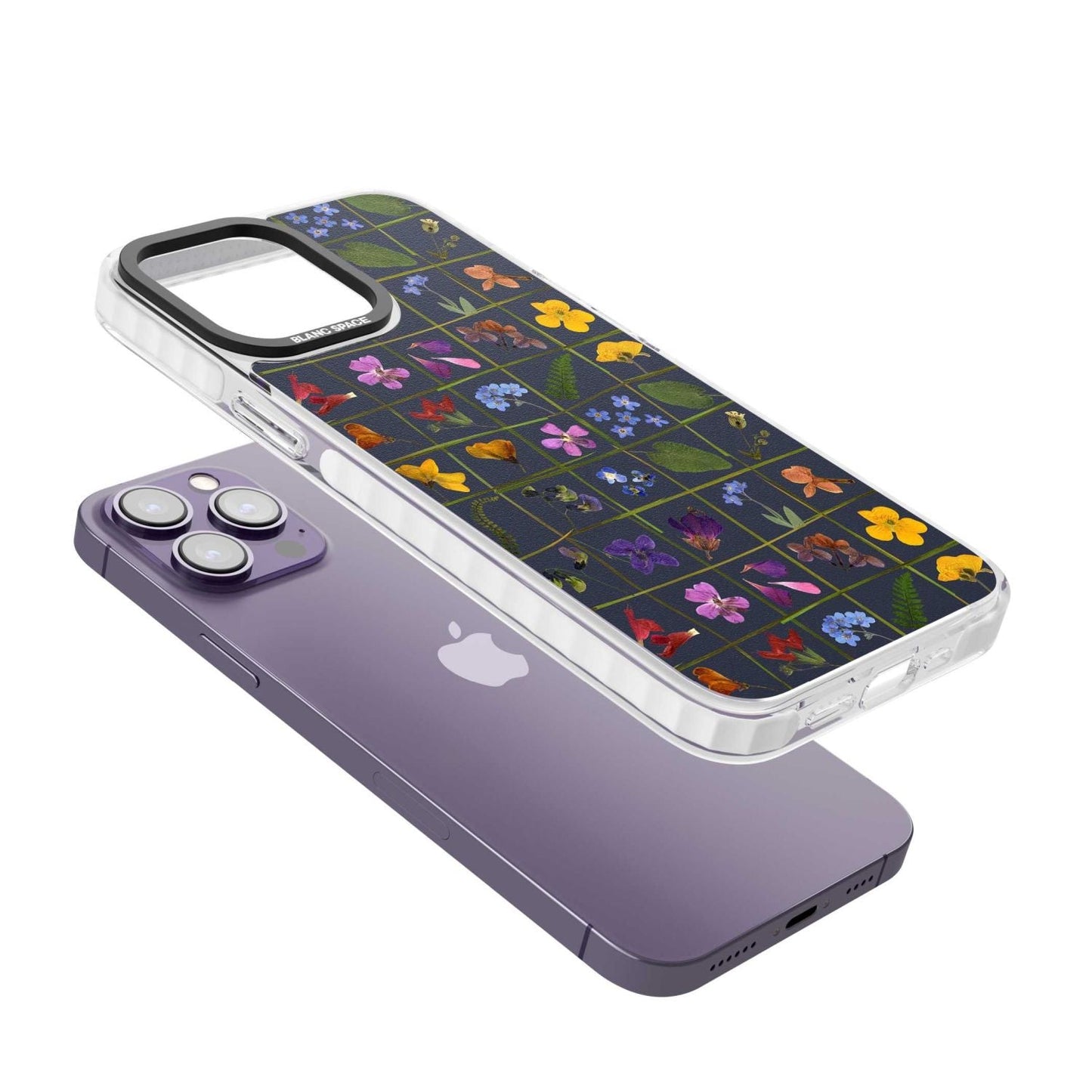 Grille de fleurs sauvages