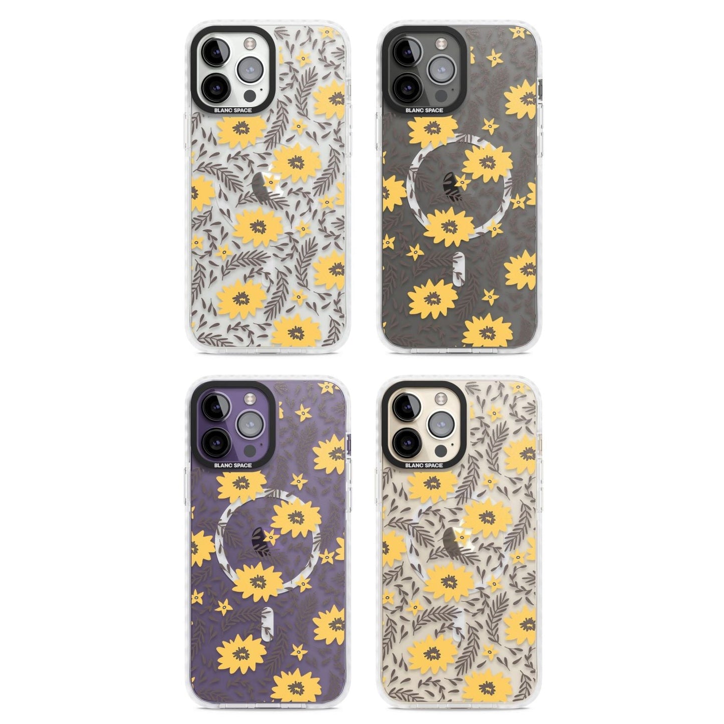 Yellow Blossoms Floral