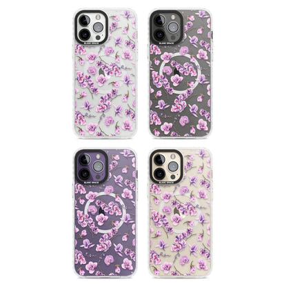 Purple Orchids Floral