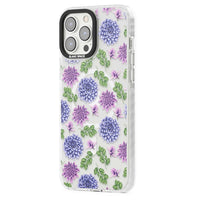 Purple Dahlias Floral