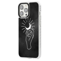 Hand Holding Celestial Moon