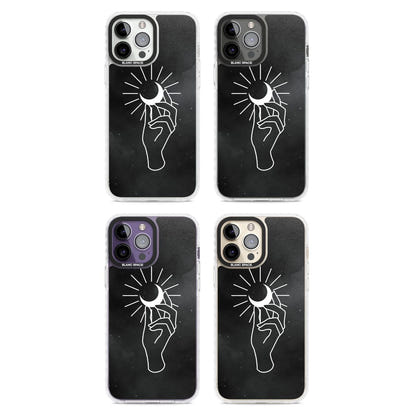 Hand Holding Celestial Moon