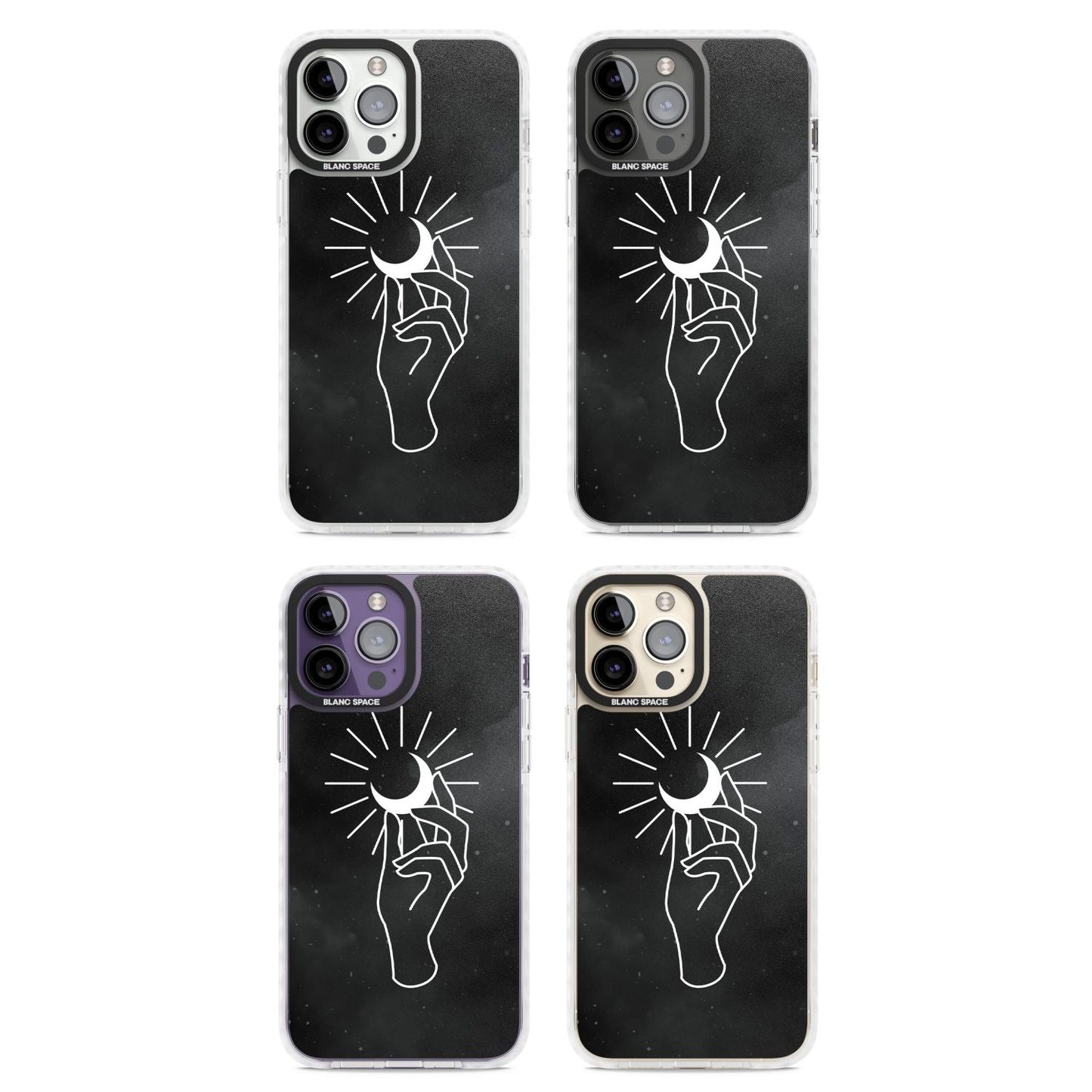 Hand Holding Celestial Moon