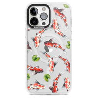 Aquarelle de poissons koi