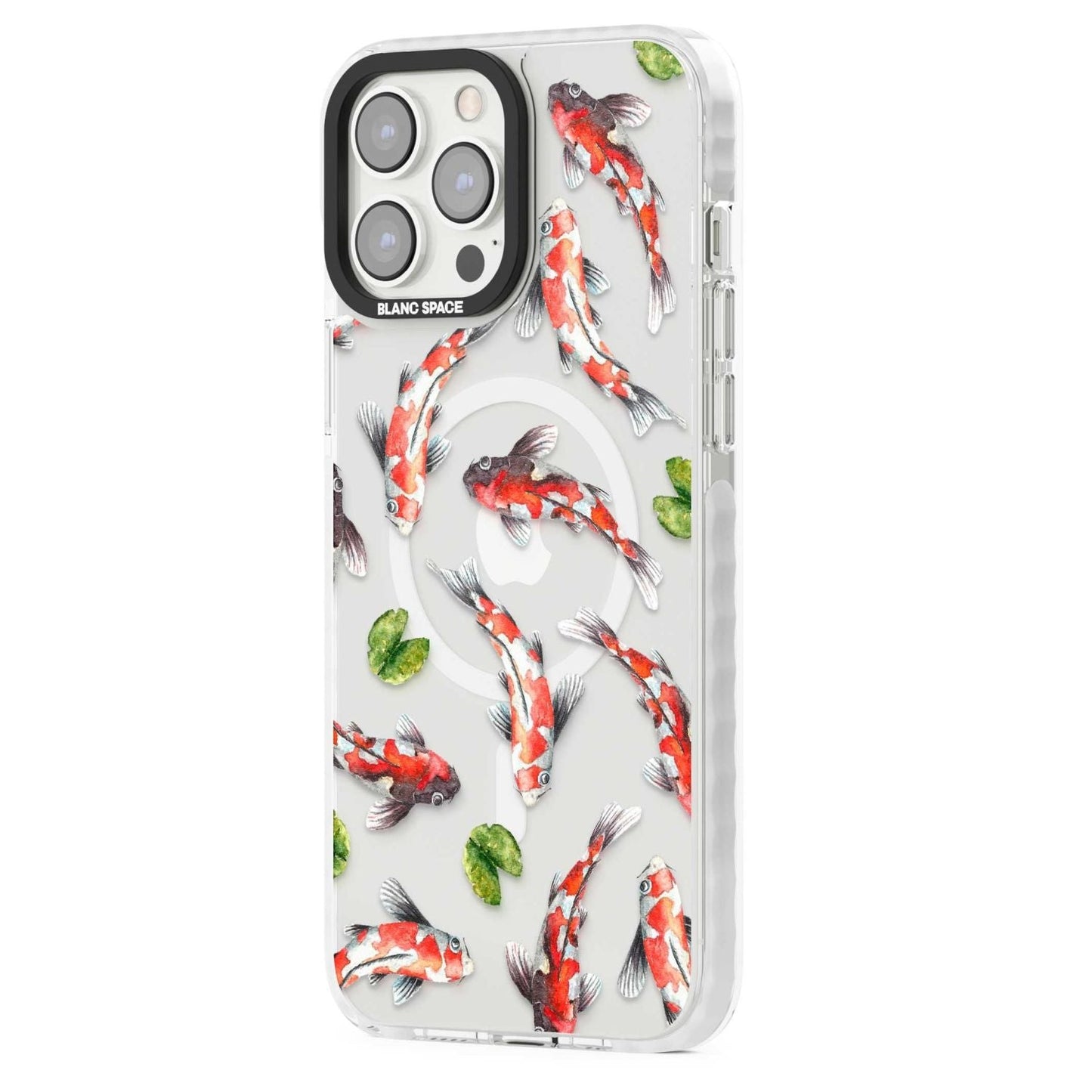 Aquarelle de poissons koi