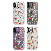 Aquarelle de poissons koi