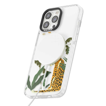 Grand motif de chat de la jungle