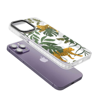 Motif chat de la jungle