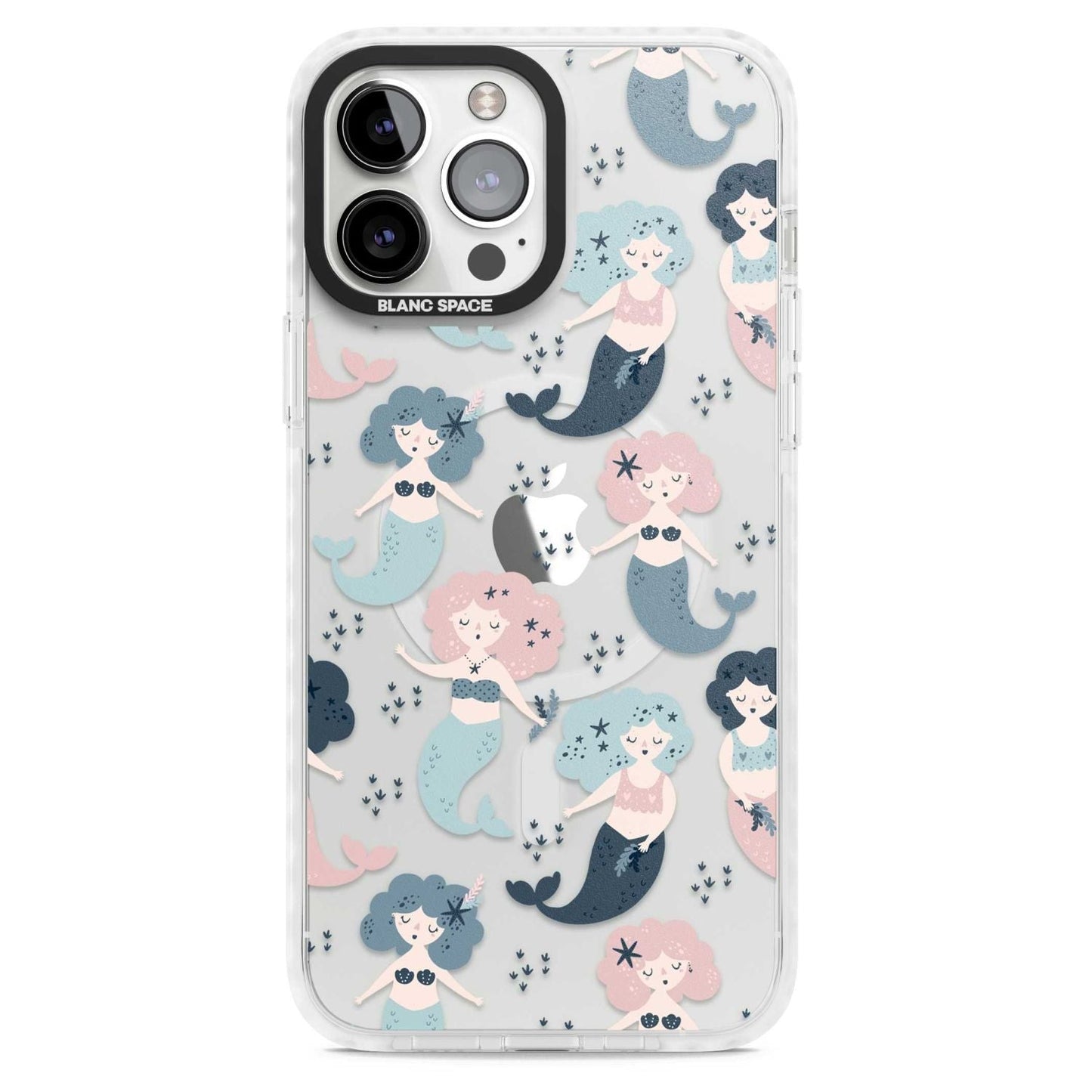 Pastellfarbene Meerjungfrauen