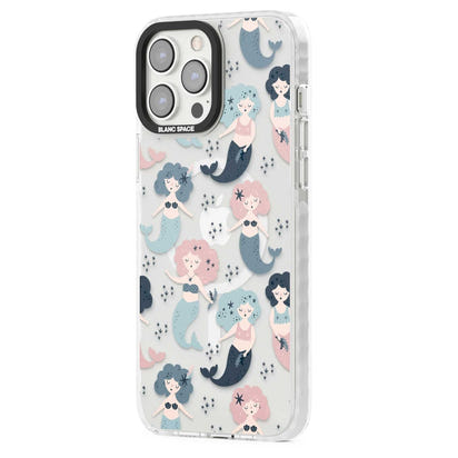 Pastellfarbene Meerjungfrauen