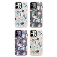 Pastellfarbene Meerjungfrauen