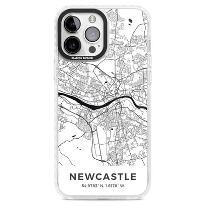 Stadtplan von Newcastle