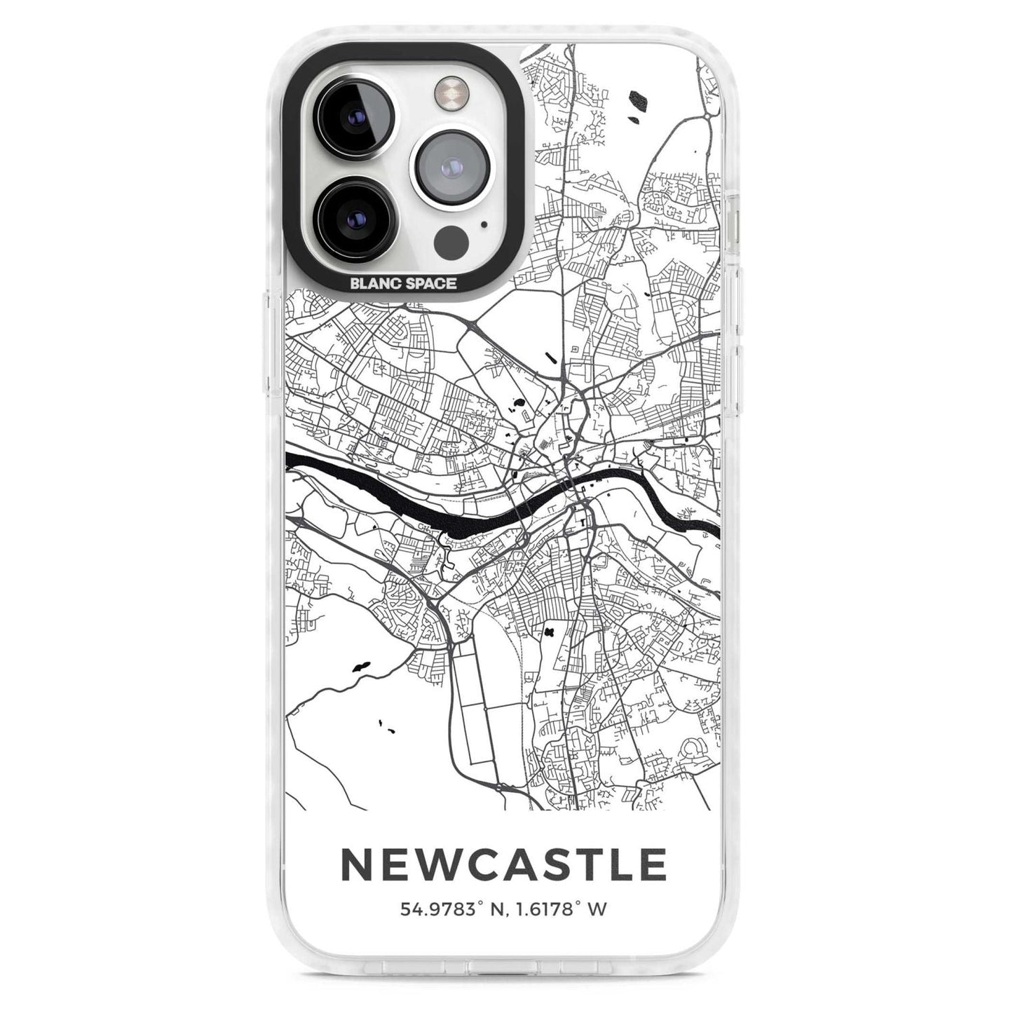Stadtplan von Newcastle